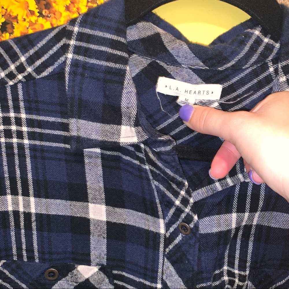 L.A Hearts Flannel, Medium